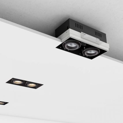 RED - Design Rendl - R12053 - Vgradna svetilka ELECTRA 2xGU10/50W/230V