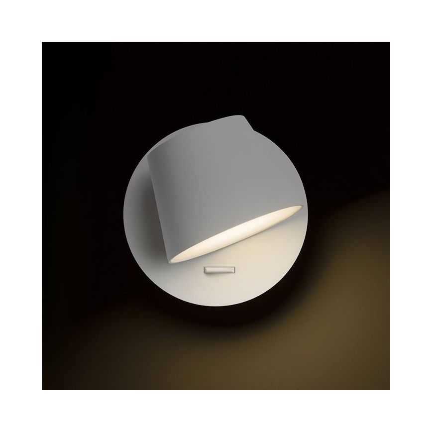 RED - Design Rendl - R12476 - LED Stenski reflektor AMADEUS LED/6W/230V bel