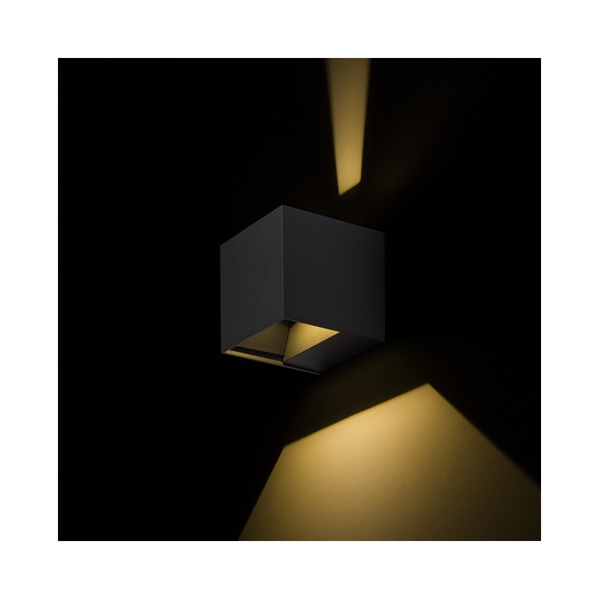 RED - Design Rendl - R12557 - LED Zunanja stenska svetilka CARRE 2xLED/3W/230V IP54