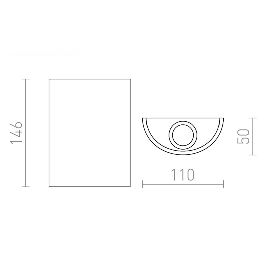 RED - Design Rendl - R12592 - LED Stenska svetilka DAFFY LED/6W/230V bela
