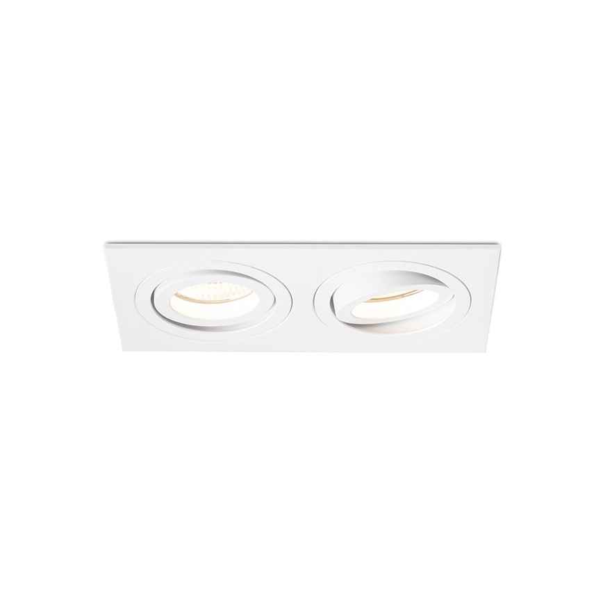 RED - Design Rendl - R12713- Vgradna svetilka PASADENA 2xGU10/50W/230V