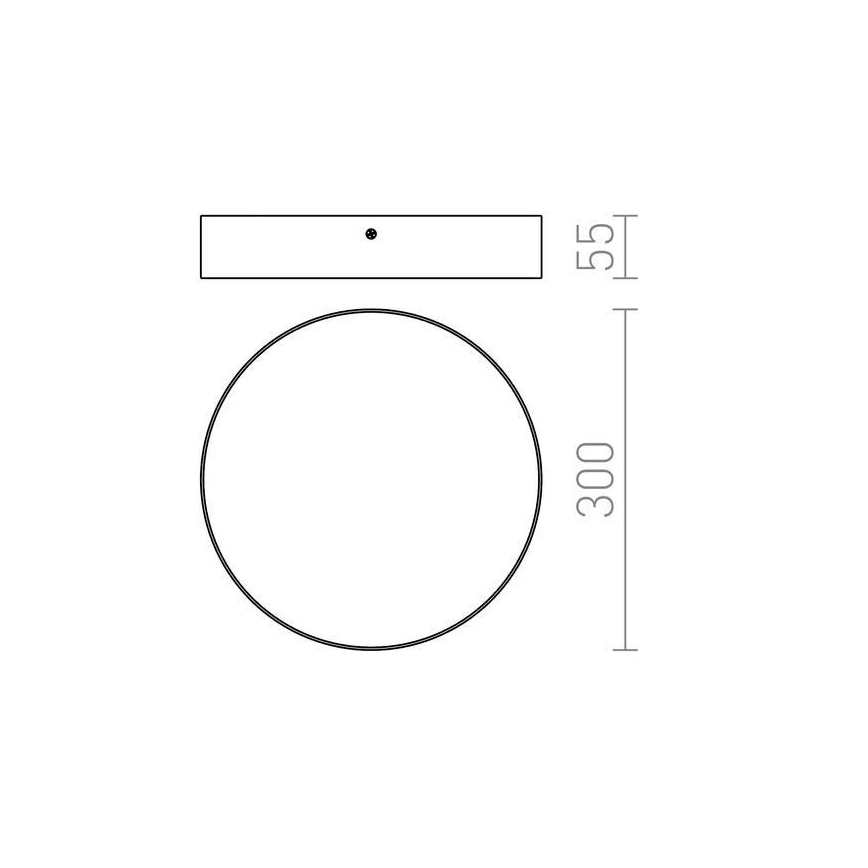 RED - Design Rendl - R12845 - LED Stropna svetilka LARISA LED/30W/230V bež