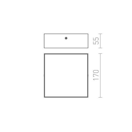 RED - Design Rendl - R12848 - LED Stropna svetilka LARISA LED/15W/230V bela