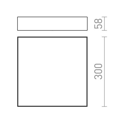 RED - Design Rendl - R12850 - LED Stropna svetilka LARISA LED/30W/230V bela