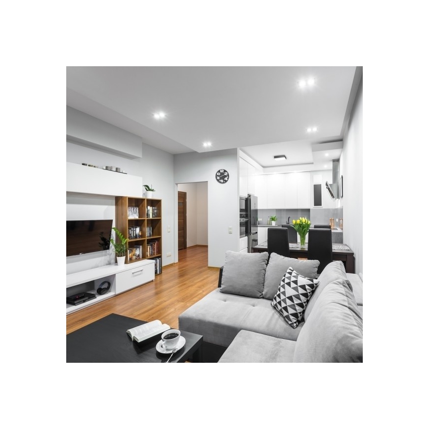 RED - Design Rendl - R12851 - LED Stropna svetilka LARISA LED/30W/230V črna
