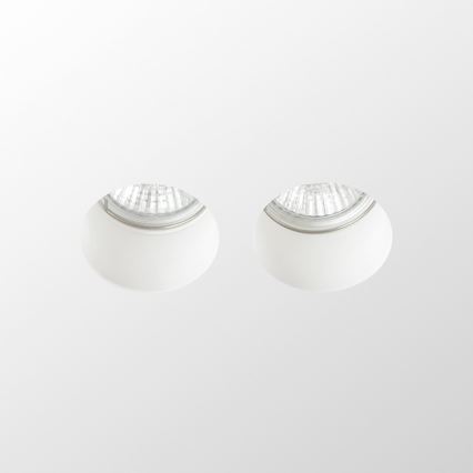 RED - Design Rendl - R12900 - Vgradna svetilka QUO 2xGU10/35W/230V
