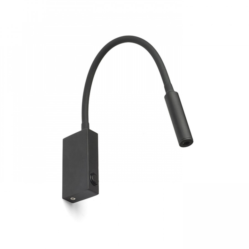 RED - Design Rendl - R12945 - LED Fleksibilna mala svetilka EKE LED/3W/230V črna