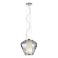 Redo 01-1140 - Lestenec na vrvici FUSION 1xE27/42W/230V pr. 38 cm siva