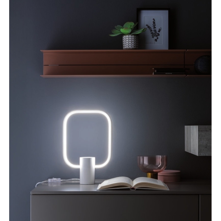 Redo 01-1226 - LED zatemljiva namizna svetilka DOM LED/21W/230V bela