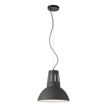 Redo 01-1281 - Viseča svetilka na kablu PEEP 1xE27/42W/230V, premer 34,5 cm, črna
