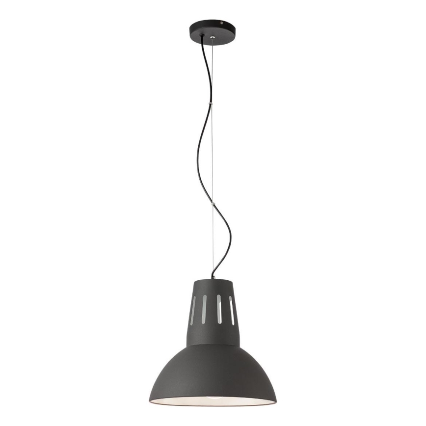 Redo 01-1281 - Viseča svetilka na kablu PEEP 1xE27/42W/230V, premer 34,5 cm, črna