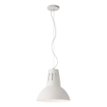 Redo 01-1282 - Lestenec na kablu PEEP 1xE27/42W/230V, premer 34,5 cm, bela