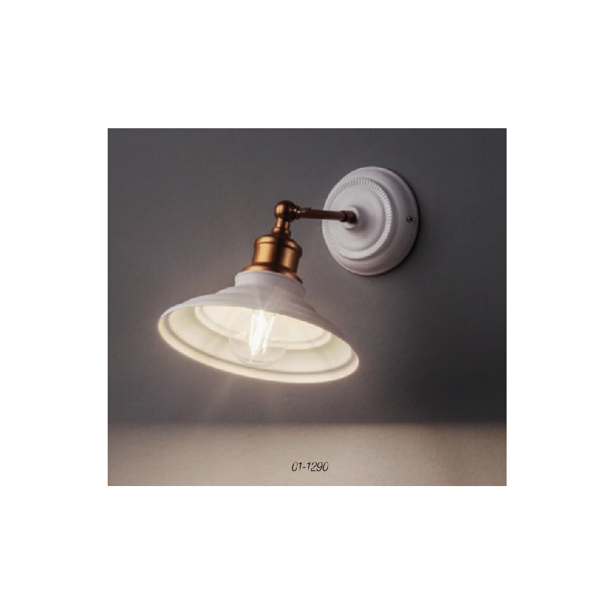 Redo 01-1290 - Stenska svetilka SPINNER 1xE27/42W/230V