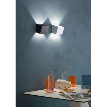 Redo 01-1318 - LED Stenska svetilka TOBIKO LED/6W/230V CRI 90 črna