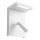 Redo 01-1499 - LED Stenski reflektor AGOS LED/6W/230V + LED/3,2W USB bela