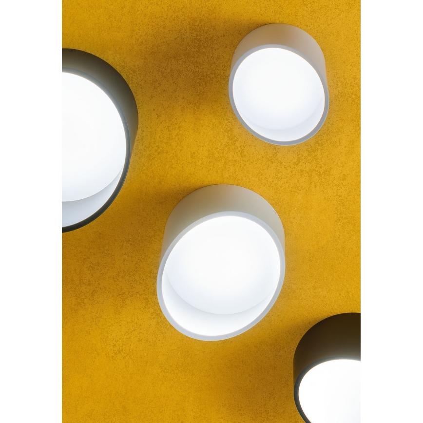 Redo 01-1626 - LED vgradna točkovna svetilka UTO LED/6W/230V premer 9 cm črna