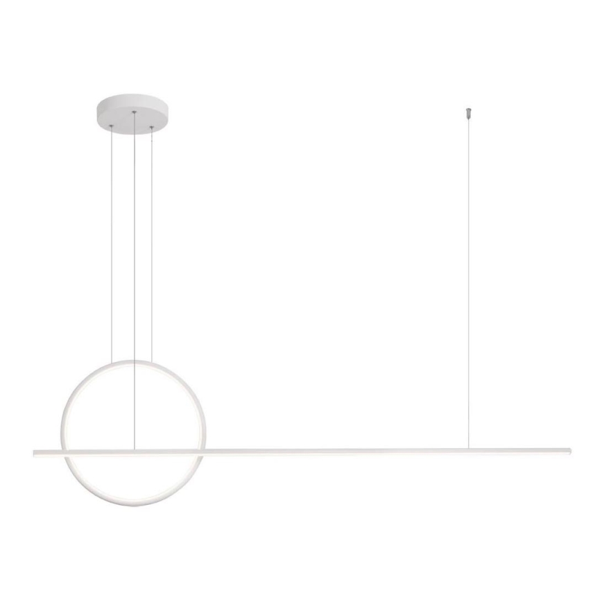 Redo 01-1734 - LED Zatemnitveni lestenec na vrvici GIOTTO LED/46W/230V bela