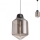 Redo 01-1773 - Lestenec na vrvici AMNO 1x/E27/42W/230V pr. 26 cm siva