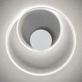 Redo 01-1789 - LED Zatemnitvena stenska svetilka TORSION LED/27W/230V bela