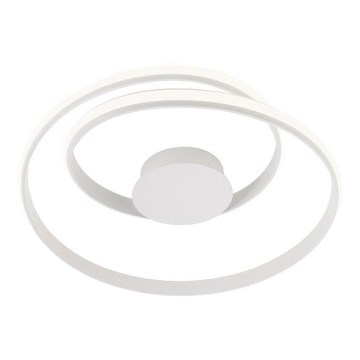 Redo 01-1791 - LED zatemnjevalna stropna svetilka TORSION LED/30W/230V premer 55 cm bela