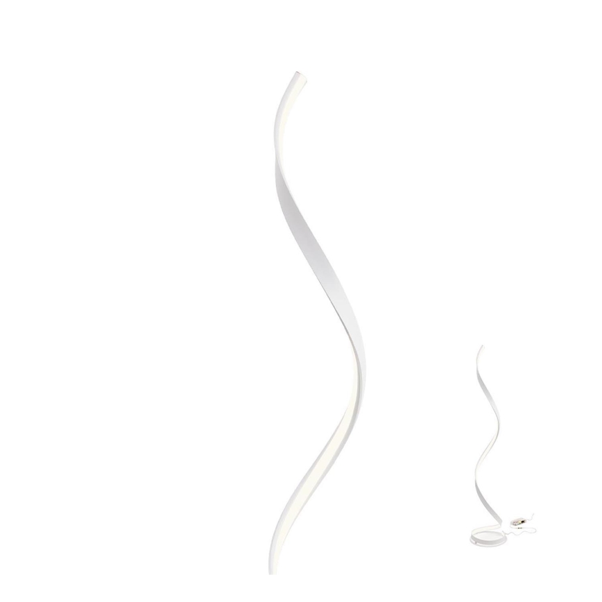 Redo 01-1797 - Zatemnjiva LED talna svetilka TORSION LED/24W/230V bela