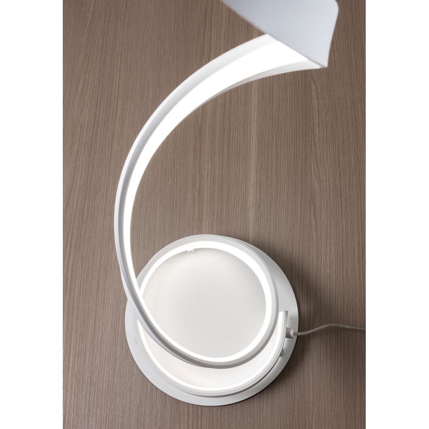 Redo 01-1815 - LED namizna svetilka TORSION LED/11W/230V 3000K bela