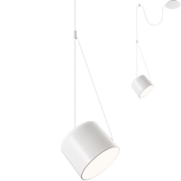 Redo 01-1823 - Lestenec na vrvici DODO 1xE27/15W/230V pajek bela