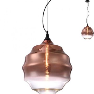 Redo 01-1846 - Lestenec na vrvici SLAG 1xE27/42W/230V pr. 40 cm baker