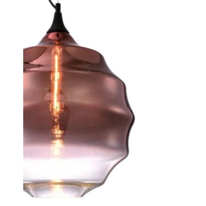 Redo 01-1846 - Lestenec na vrvici SLAG 1xE27/42W/230V pr. 40 cm baker