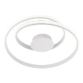 Redo 01-1886 - LED zatemnjiva stropna svetilka TORSION LED/29W/230V 4000K premer 55 cm bela