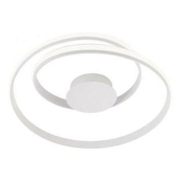 Redo 01-1886 - LED zatemnjiva stropna svetilka TORSION LED/29W/230V 4000K premer 55 cm bela