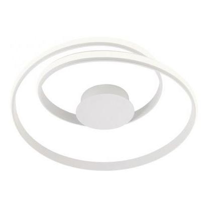Redo 01-1886 - LED zatemnjiva stropna svetilka TORSION LED/29W/230V 4000K premer 55 cm bela
