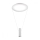 Redo 01-1971 - LED Zatemnitveni lestenec na vrvici ESSENCE LED/36W/230V CRI 90 3000K bela