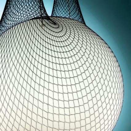 Redo 01-1972 - LED viseči lestenec na žici ALLURIA 1xE27/5W/230V, premer 25 cm