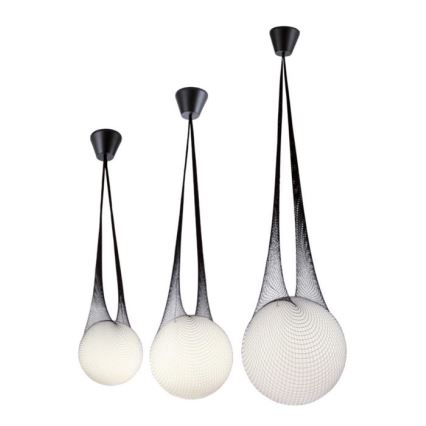 Redo 01-1972 - LED viseči lestenec na žici ALLURIA 1xE27/5W/230V, premer 25 cm