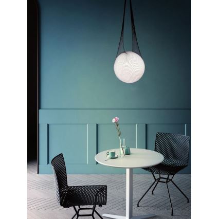 Redo 01-1973 - LED Lestenec na vrvici ALLURIA 1xE27/7W/230V pr. 30 cm