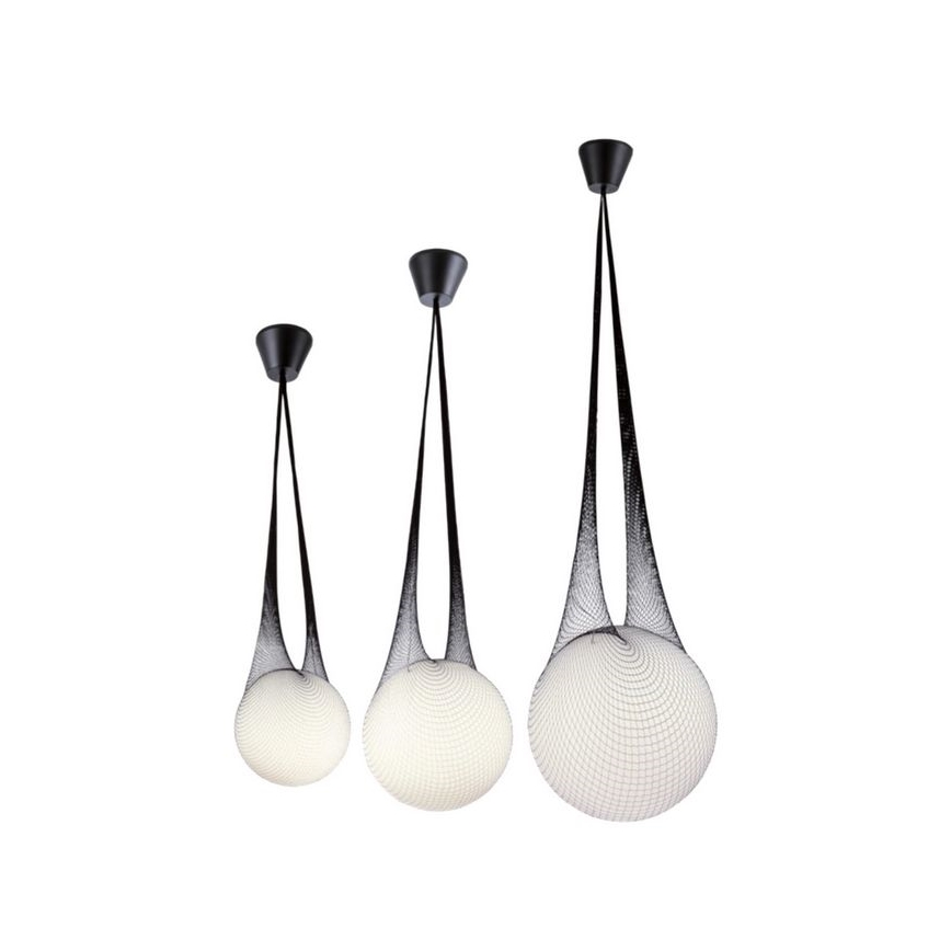 Redo 01-1973 - LED Lestenec na vrvici ALLURIA 1xE27/7W/230V pr. 30 cm