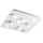 Redo 01-2014 - LED Stropna svetilka PIXEL LED/27W/230V 3000K 35x35 cm bela