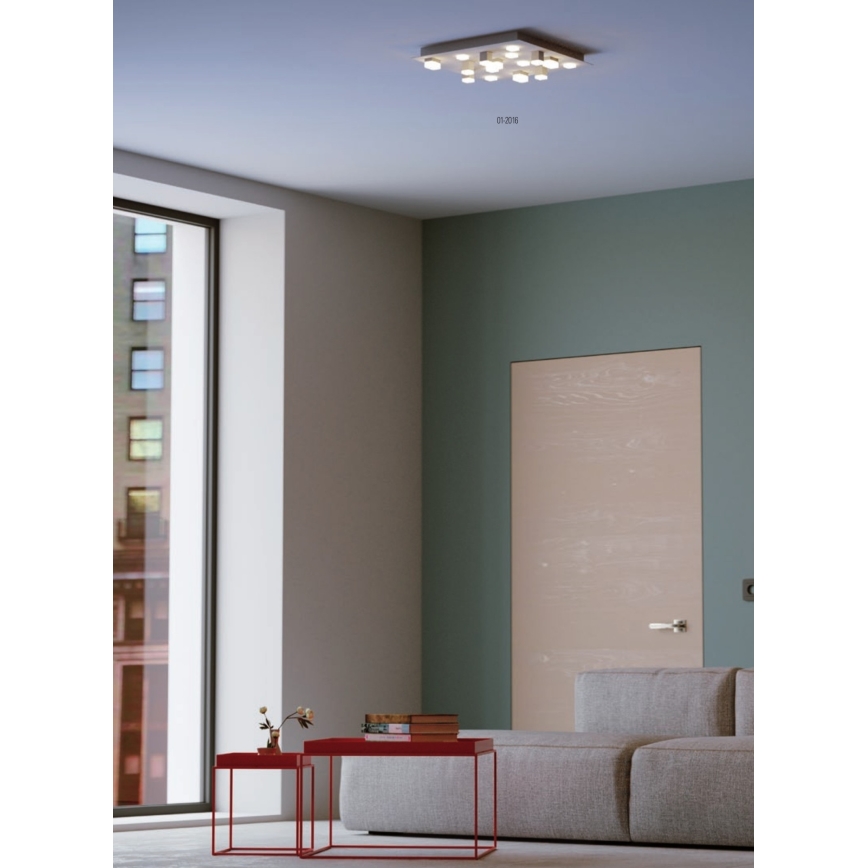 Redo 01-2016 - LED Stropna svetilka PIXEL LED/48W/230V 3000K 45x45 cm bela