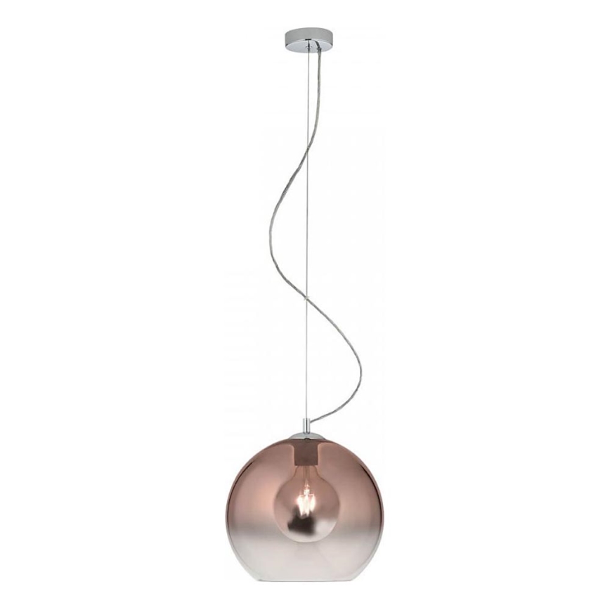 Redo 01-2076 - Lestenec na vrvici BOWL 1xE27/42W/230V pr. 30 cm baker