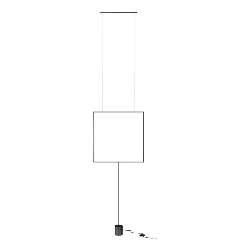 Redo 01-2134 - LED Talna svetilka SLICK LED/28W/230V črna