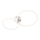 Redo 01-2223 - LED Zatemnitveni lestenec SPELL LED/43W/230V 3000K bela