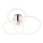 Redo 01-2226 - LED Zatemnitveni lestenec SPELL LED/54W/230V 3000K sijajni krom