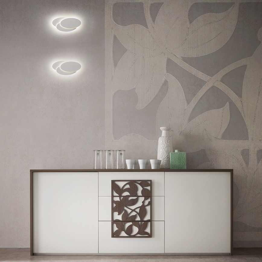 Redo 01-2297 - LED stensko svetilo GAMER LED/36W/230V belo