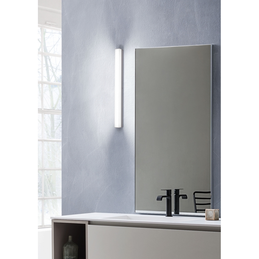 Redo 01-2331 - LED kopalniško ogledalo TASK LED/24W/230V 120 cm CRI 90 IP44 sijajni krom