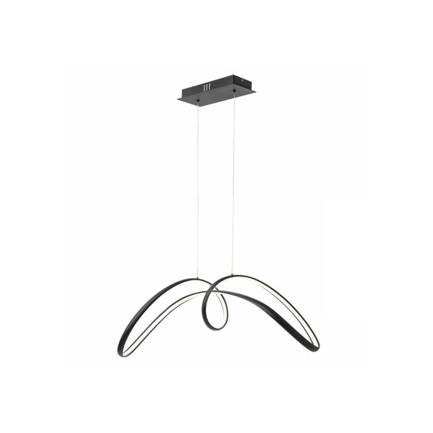 Redo 01-2455 - LED Lestenec na vrvici LAMON LED/57W/230V črna