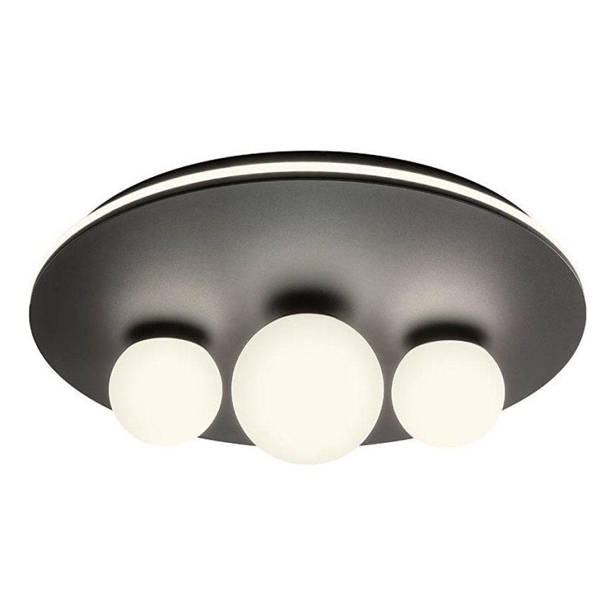 Redo 01-2466 - LED stropna svetilka CORUM LED/48W/230V 3000K CRI 90 črna