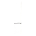 Redo 01-2479 - LED stensko svetilo TANGENT LED/14W/230V belo