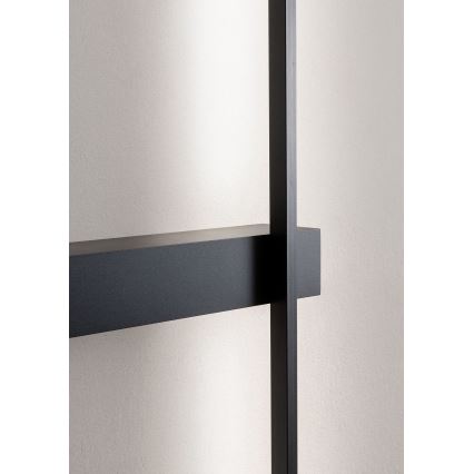 Redo 01-2480 - LED stensko svetilo TANGENT LED/14W/230V 3000K 125,4 cm črno