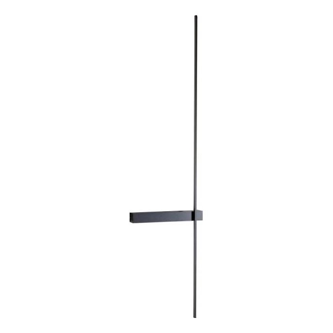 Redo 01-2480 - LED stenska svetilka TANGENT LED/14W/230V črna